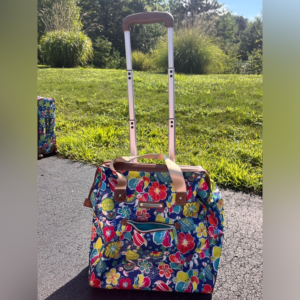 Lily Bloom “I like turtles” 15in carry on bag!